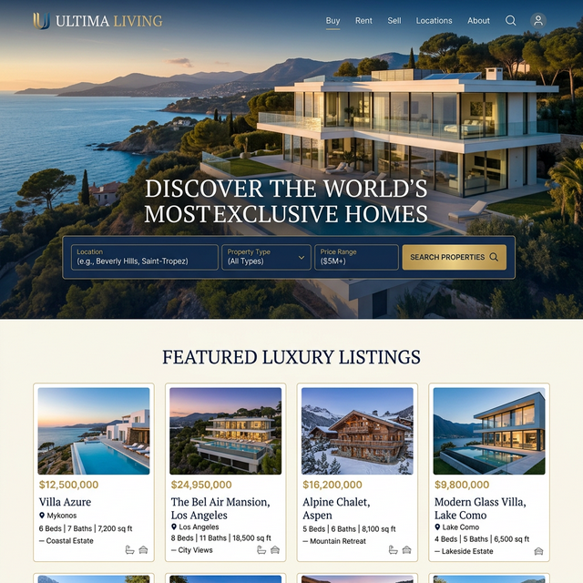 Real Estate Property Portal